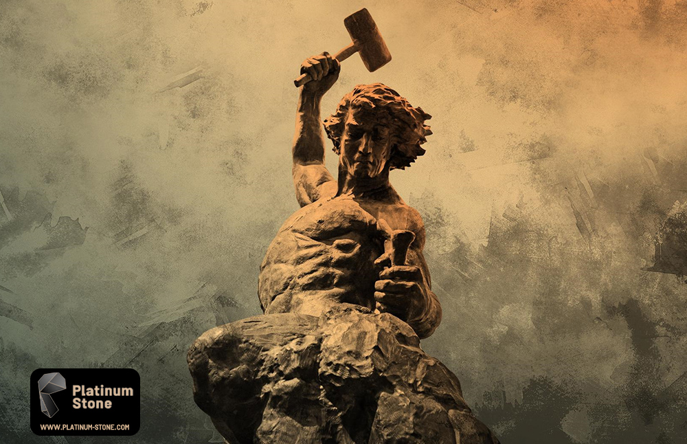 مجسمه-سنگی-و-صنایع-سنگ-پلاتینیوم