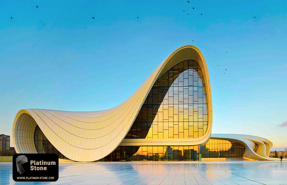 سنگ مرمر در معماری مدرن